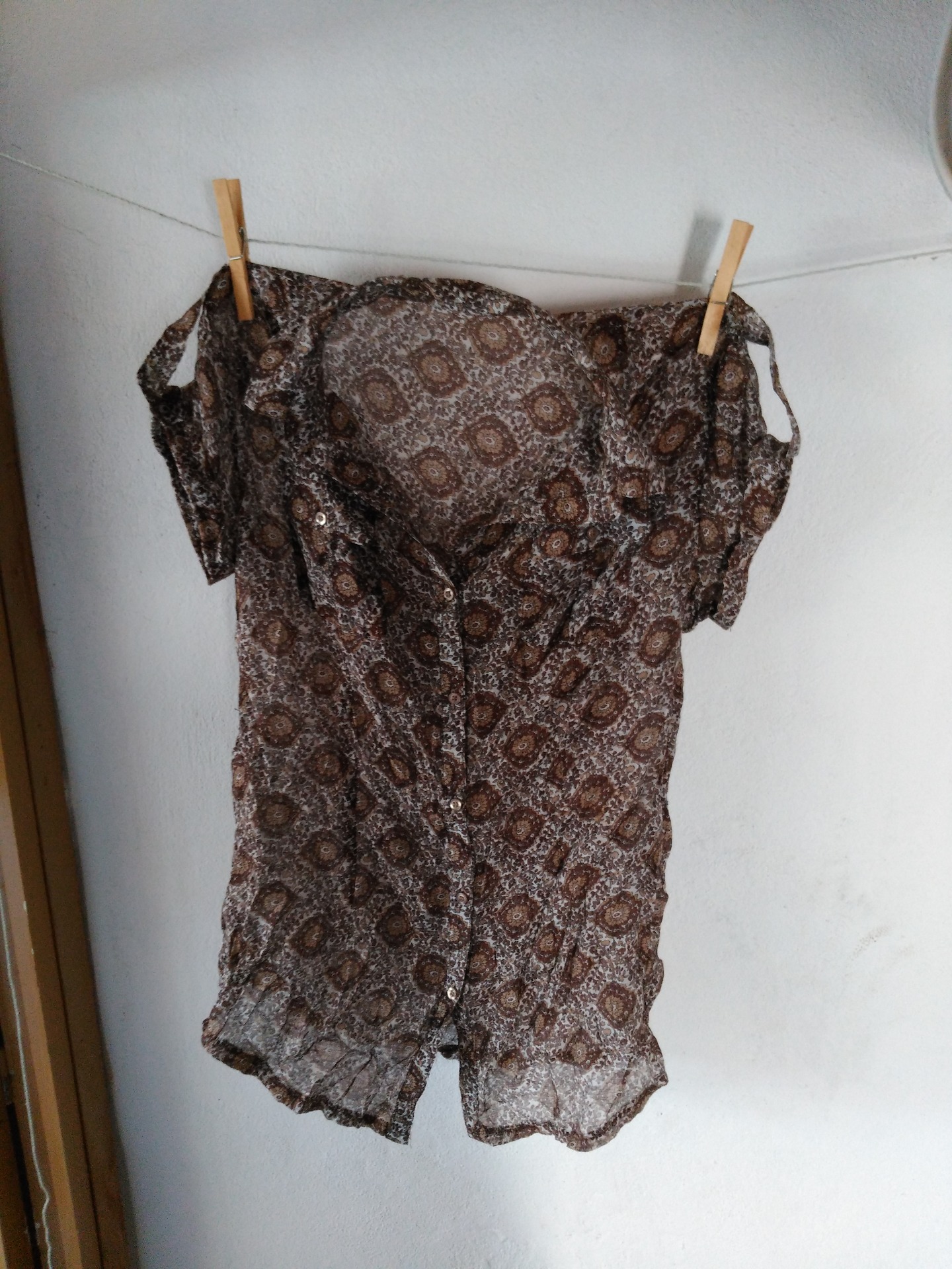 Ref. 000462016. Blusa Estampada. Talla 36.