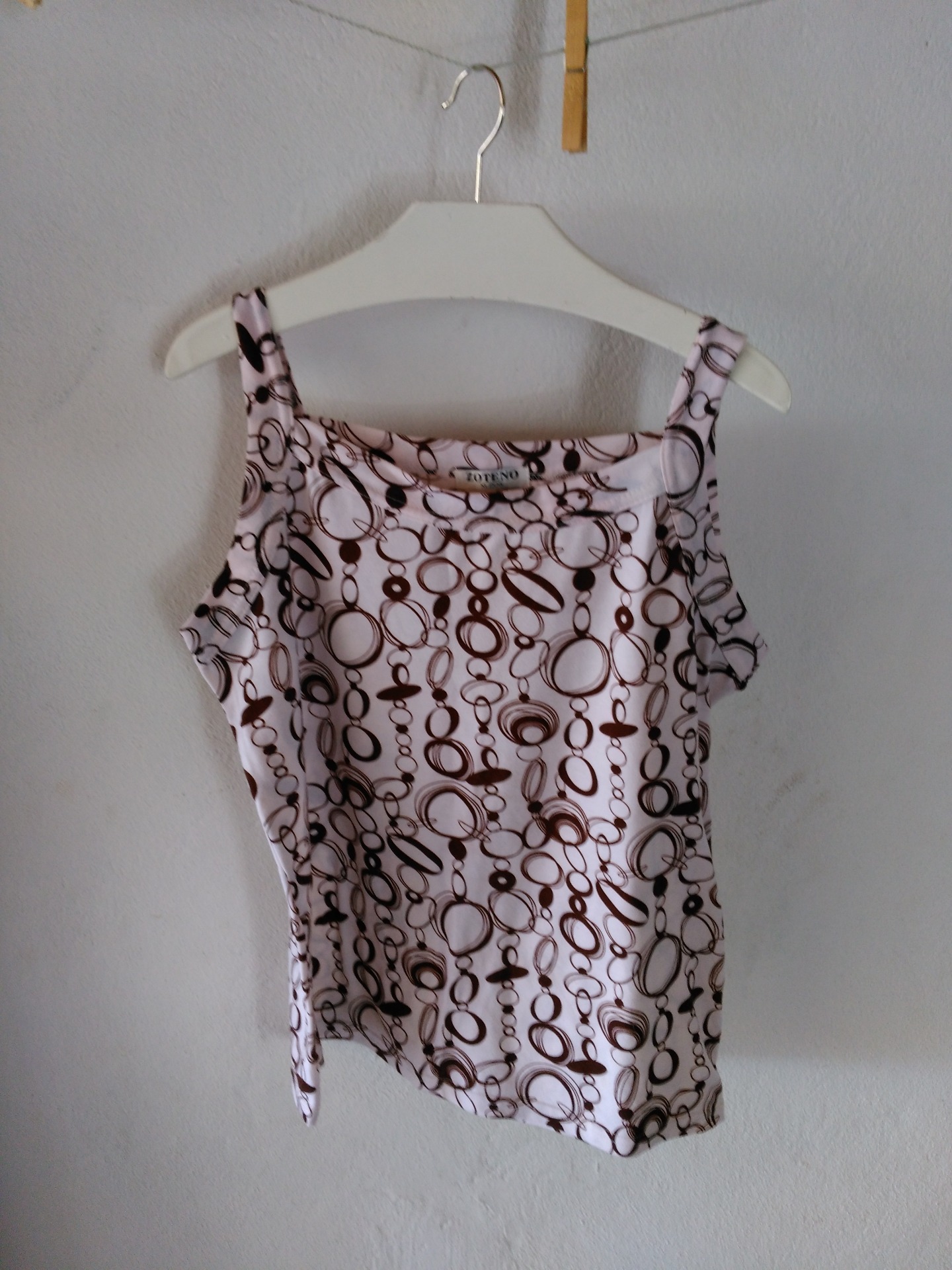 Ref. 003562016. Jersey Mujer Tirantes Estampado. Talla: XL/XXL.