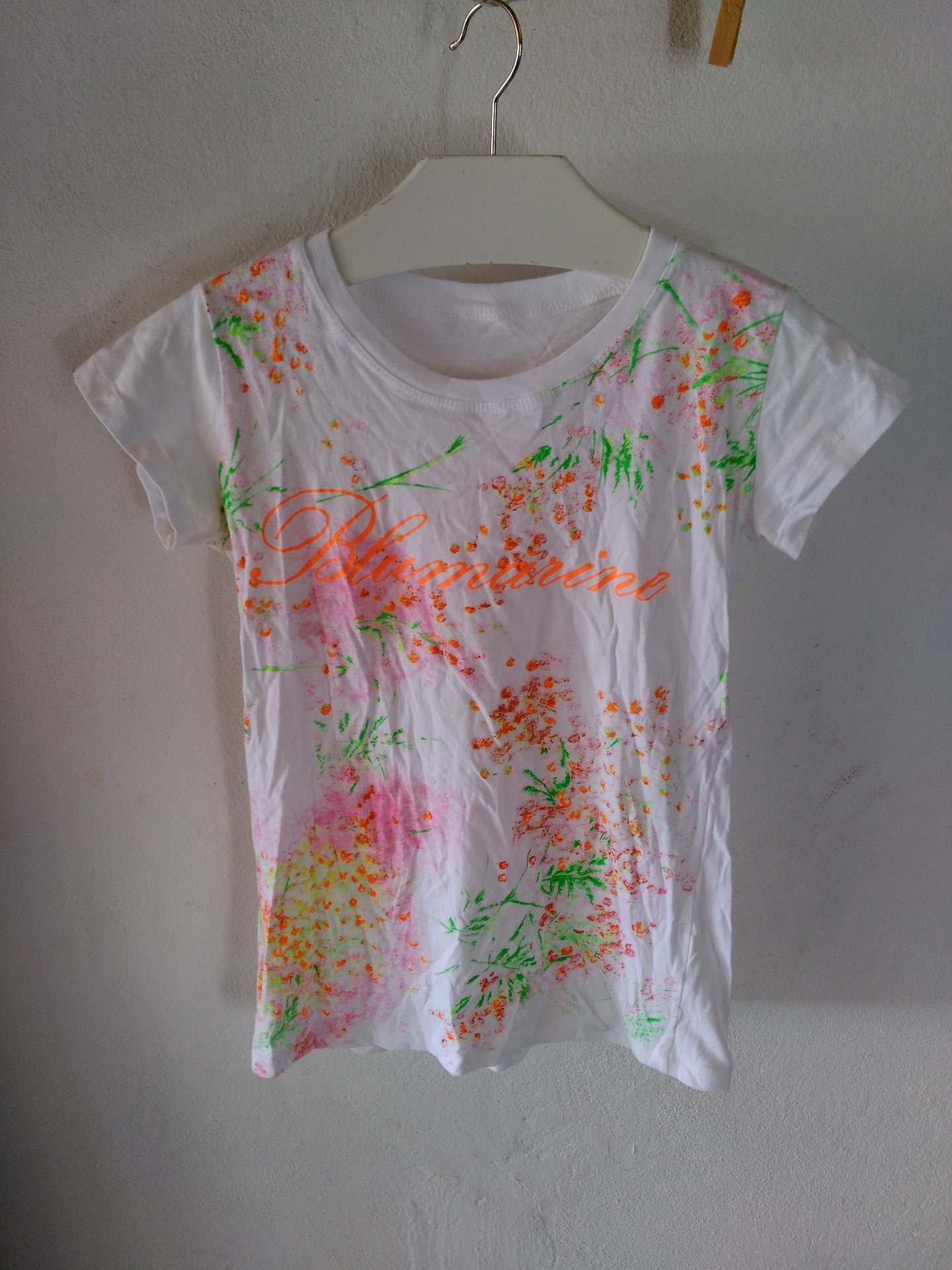 Ref. 003862016. Jersey Mujer Blanco Estampado. Talla: M Aprox.
