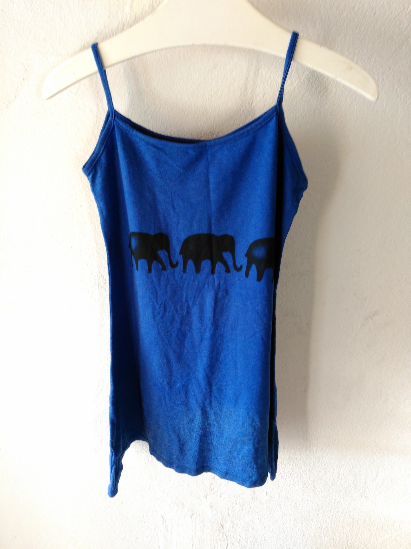 Ref. 008062016. Vestido Playero Azul Niña. Talla: 12 Meses.