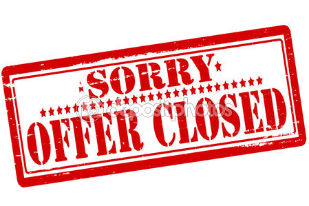 LLEGASTE TARDE! OFERTA CERRADA!